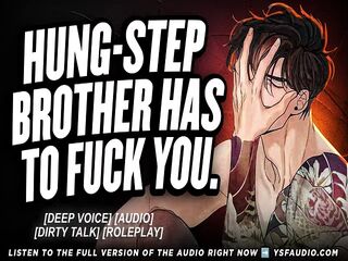 Hung Step-Brother HAS to Fuck You...  Audio Roleplay  Men Moaning ASMR