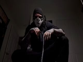 POV Role play Masked Man Omen Bunny Chain Hand Play Teasing Praise Cocky ASMR Vocal Soft Male Voice