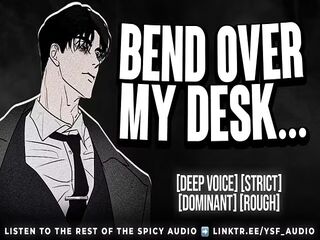STRICT Professor Fucks You Hard After Class  YSF  Male Dom Deep Voice