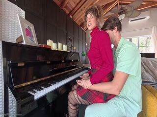 I Fucked Cum Onto My Piano Teacher
