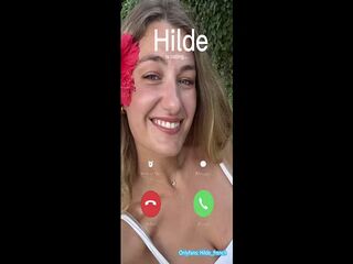 Hilde_french- Je t appelle et je suis cochonne au téléphone