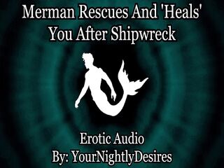 Merman Heals You With Kisses & Breeding [Pussy Eating] [Monster Fucker]