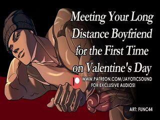 Meeting Your Long Distance Boyfriend for the First Time on Valentine's Day  ASMR Erotic Audio For Women