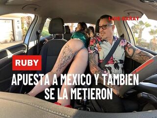 Ruby Redlady no Quiere que Apoyé a Inglaterra y Pierde la Apuesta - Sexo Duro en la Mansión Después de que México Quedó Eliminado